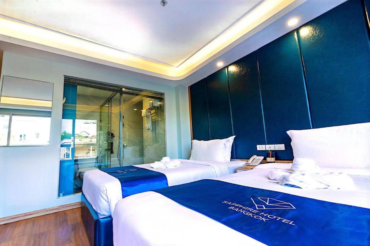 Sapphire Hotel Silom Bangkok Exterior foto